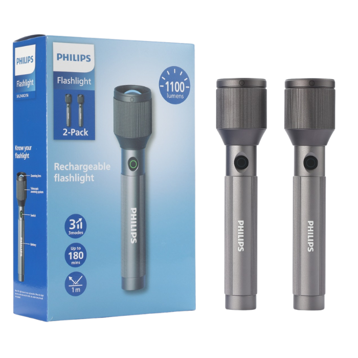 PHILIPS LED FLASH LIGHT 2-PACK SFL2143C2/56