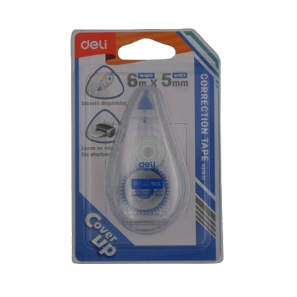 DELI COVER-UP CORRECTION TAPE 5MMX6M NO: EH21801