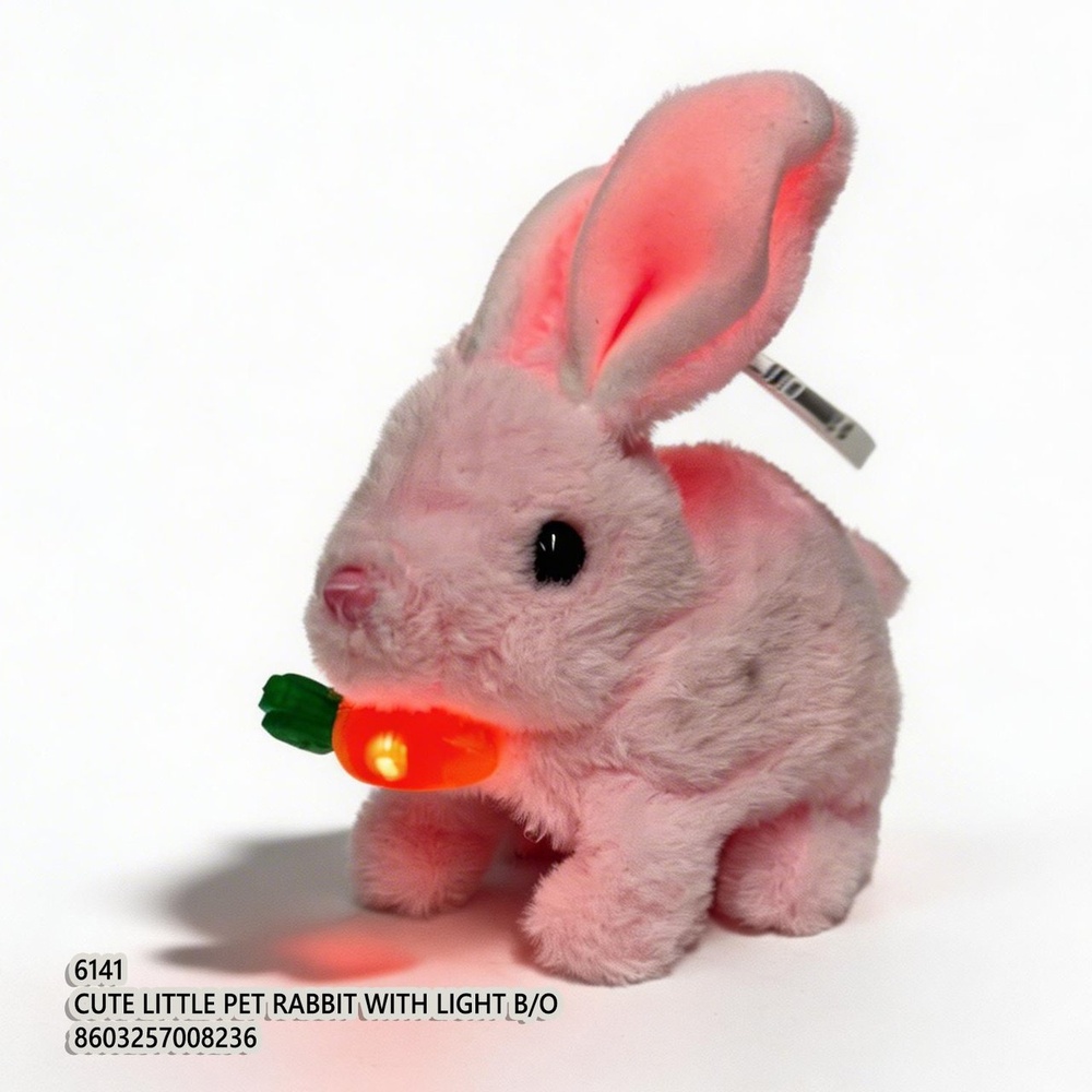 Cute Little Pet Rabbit with Light B/O